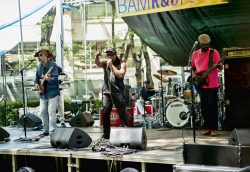 Third World On Stage at Metrotech - photo by Arnie Goodman