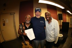 Bill Withers, Jonathan Butler and Greg Phillinganes / photo by -Al Pereira 