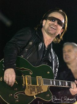 U2's Bono Performs at Brooklyn Bridge Park