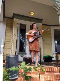 Jean Rohe On The Porch / courtesy of B.L.Howard Productions