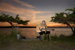 Kate Taylor at Sunset / Photo by Heidi Wild /courtesy of Compass Records