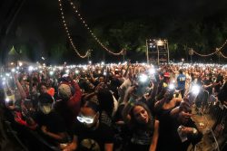 The Crowd at Club Quarantine -Celebrate Brooklyn! / photo by Al Pereira