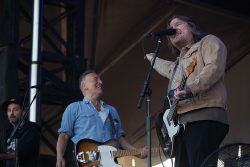 Bruce Springsteen with Brian Fallon of The Gaslight Anthem